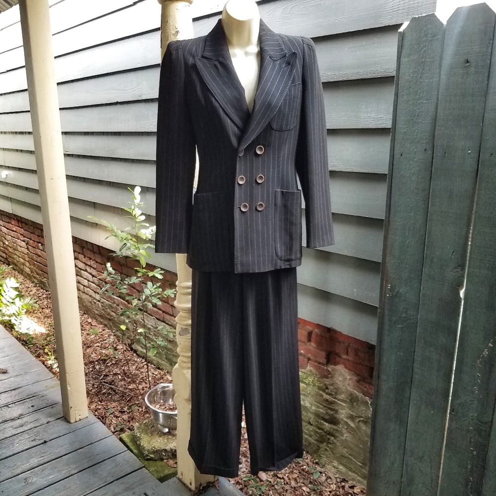 GAULTIER Fem/Vogue pantsuit size 4